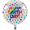 Rainbow Foil Mylar Balloon