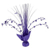 Foil Spray Centerpiece - Purple