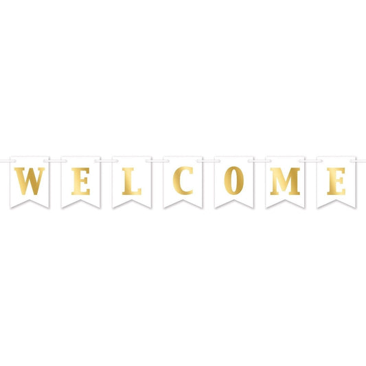 Foil Welcome Banner