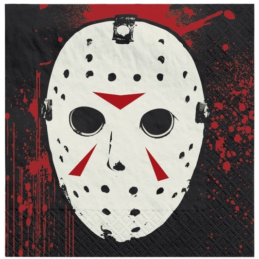 Friday The 13Th" Beverage Napkin