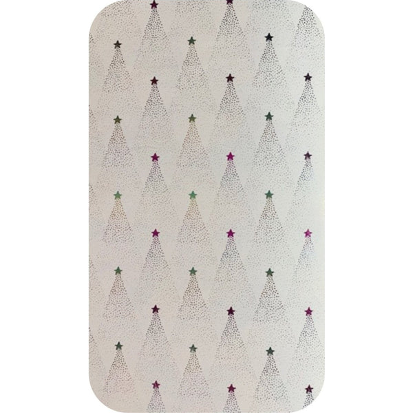 Gift Wrap - Xmas Trees W/Stars