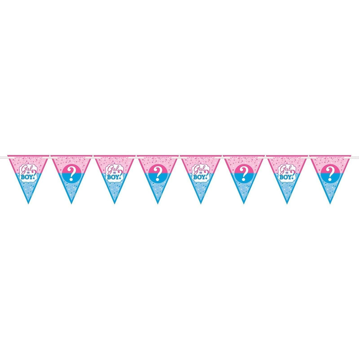 Girl Or Boy? Paper Pennant Banner
