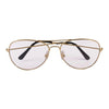 Glasses - Aviator Gold/Clear
