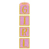 Glitter Drop Decoration - Girl
