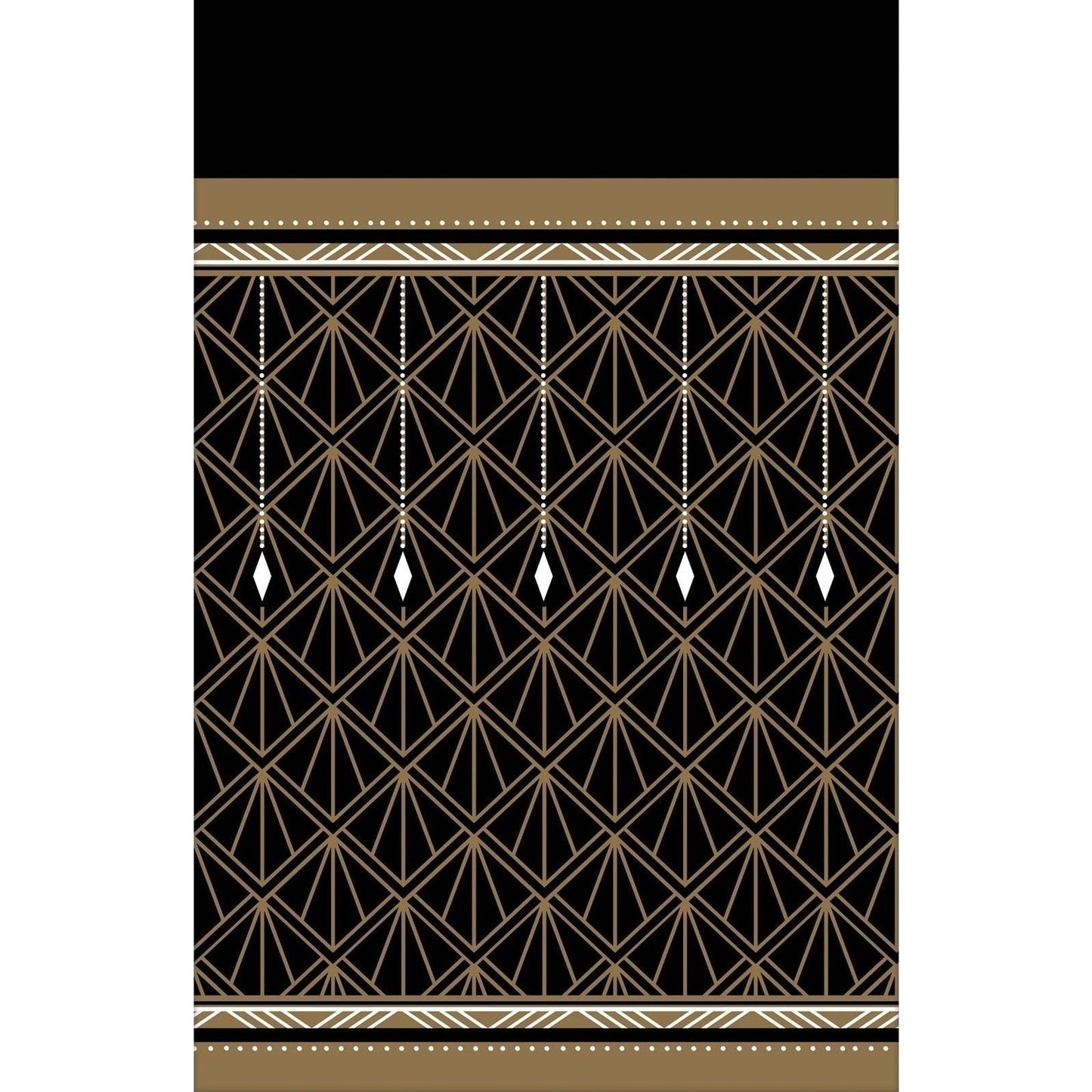Glitz & Glam Plastic Table Cover