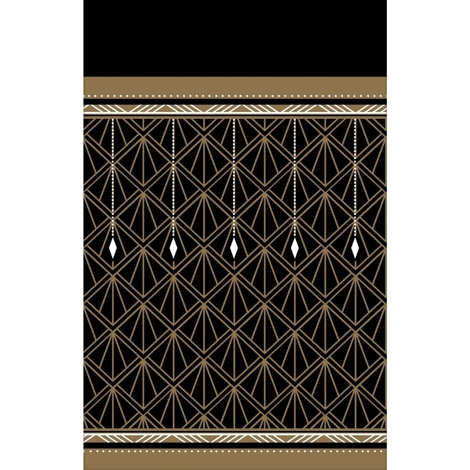 Glitz & Glam Plastic Table Cover