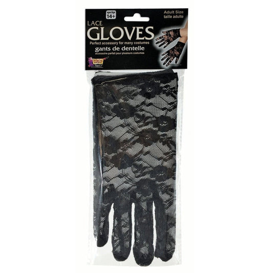 Gloves - Lace Black
