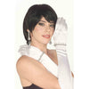 Gloves - Long Rhinestone White