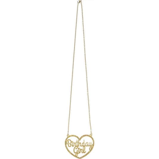 Gold Birthday Necklace