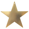 Gold Bulk Foil Star Cutouts, 12"