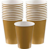 Gold Paper Cups, 9Oz.