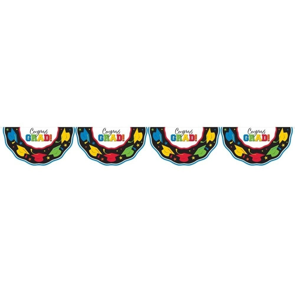 Grad Plastic Bunting - Multicolor