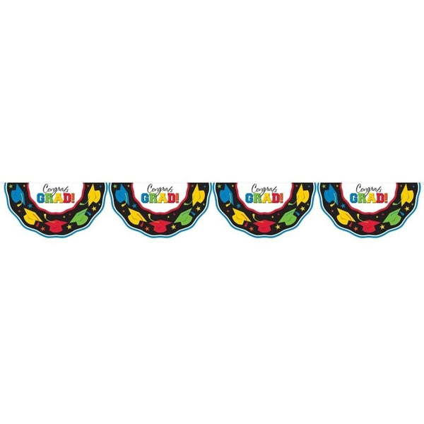 Grad Plastic Bunting - Multicolor