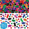 Grad Super Mega Value Multicolor Metallic Confetti