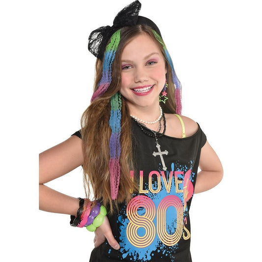 Hair Extensions 80's Crimped