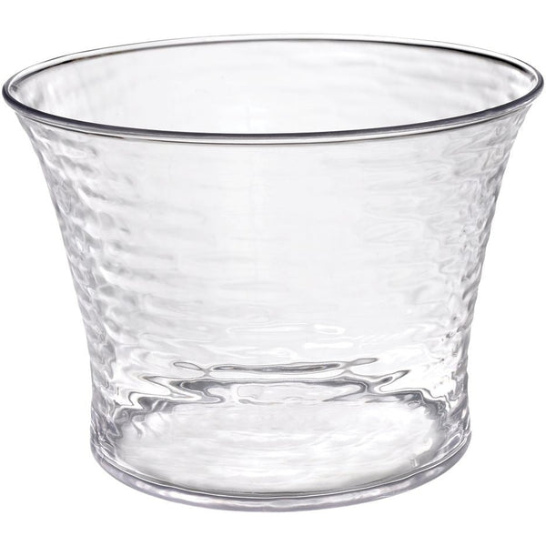 Hammered Clear Beverage Tub