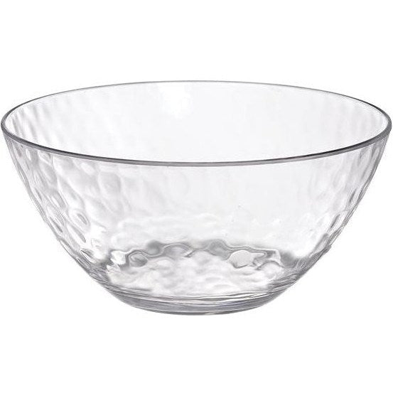 Hammered Clear Small Bowl