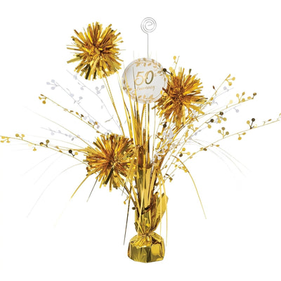 Happy 50Th Anniversary Spray Centerpiece