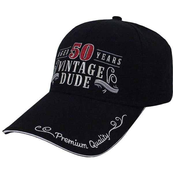Vintage Dude 50Th Birthday Hat