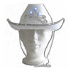 Hat - Cowboy W/Lights White