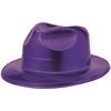 Hat - Plastic Fedora Purple