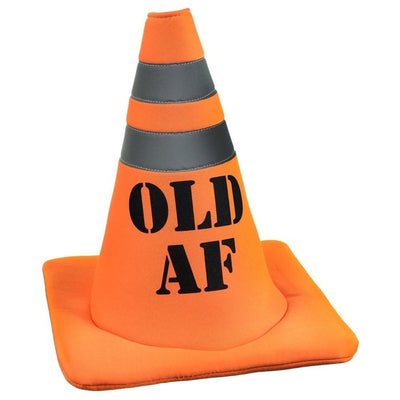 Over The Hill ConstruCountion Giant Safety Cone Hat