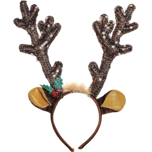 Brown Antler Headband