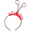 Headband Scissor Through Head