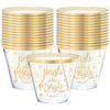 Jingle And Mingle Tumblers, 9 Oz., Hot-Stamped