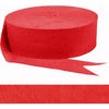 Jumbo Rolls Crepe - Apple Red