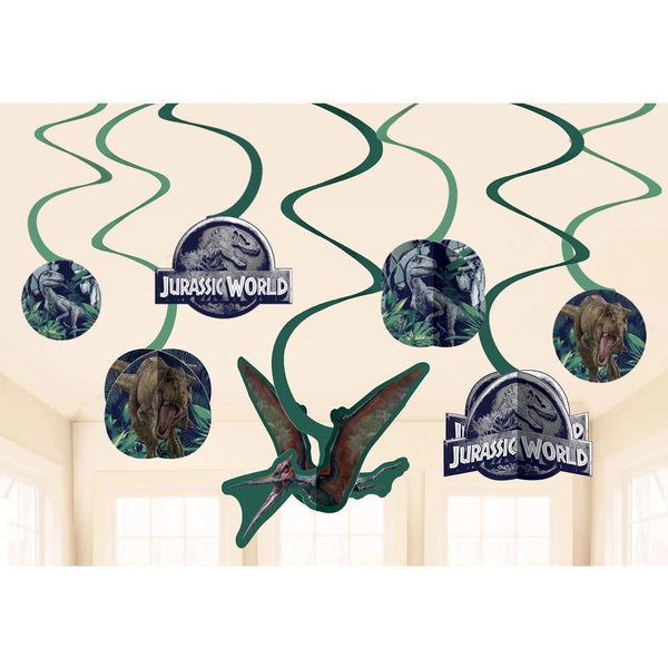 Jurassic World Into The Wild 3D Spiral Decorations