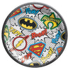 Justice League Heroes Unite Tm 7" Round Plates