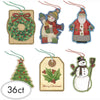 Kraft Tape-On Paper Tags