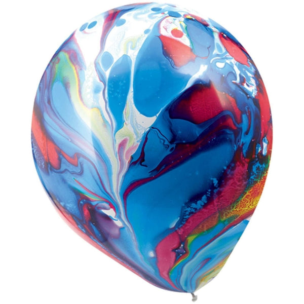Latex Balloons High Count Bag - Marble
