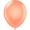 Latex Balloons High Count Bag - 17" Rose Gold Tuftex