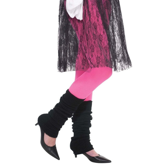 Black Leg Warmers - Adult