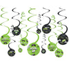 Level Up Spiral Decorations