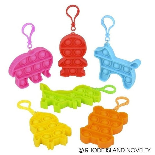 Loot - Pop It Fidget Clip Animal Assorted