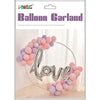 Love Balloon Hoop Garland