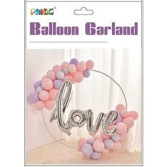 Love Balloon Hoop Garland