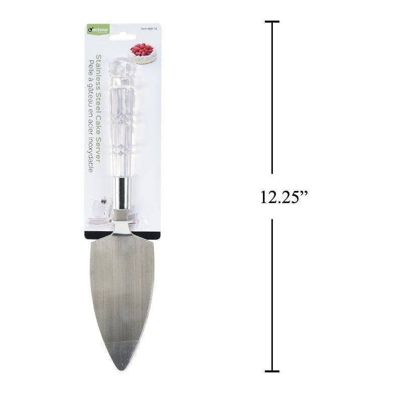 Luciano 10.75" Dlx. S/S Cake Server