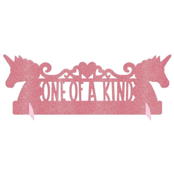 Magical Unicorn Glitter Table Decoration