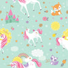 Magical Unicorn Printed Gift Wrap, 5'