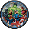 Marvel Avengers Powers Unite Tm 9" Round Plates