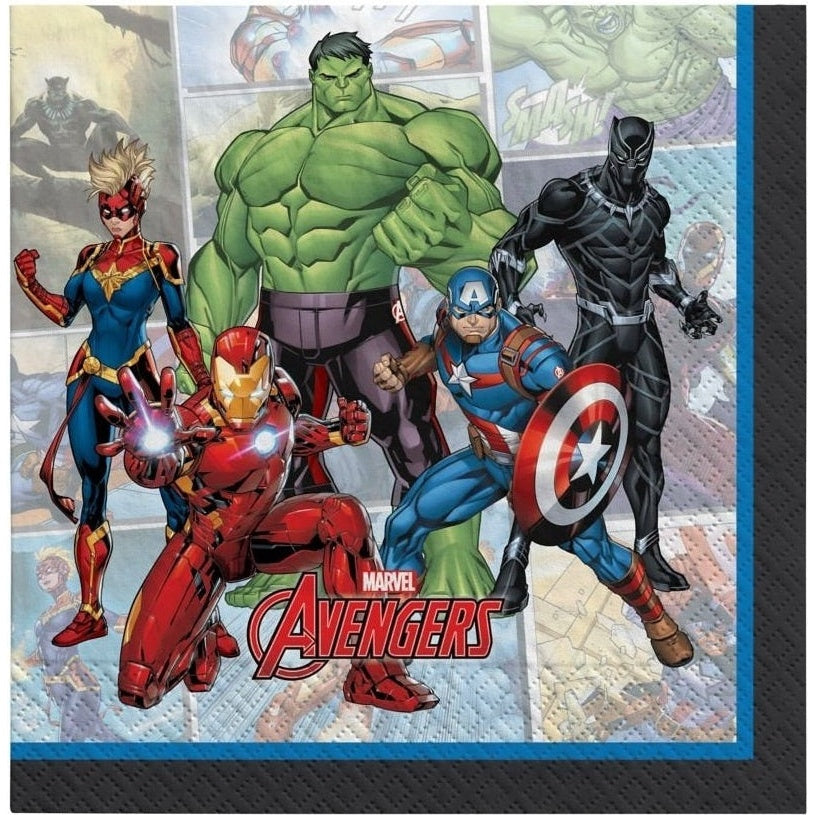 Marvel Avengers Powers Unite Tm Luncheon Napkins
