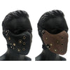 Venetian Biker Punk Leather Mask