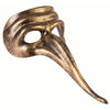Mask - Venetian Long Nose Gold