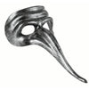 Mask - Venetian Long Nose Silver