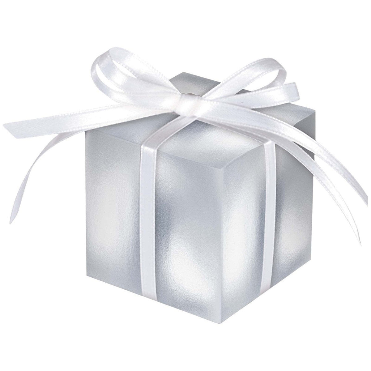 Mega Pack Favor Boxes - Silver