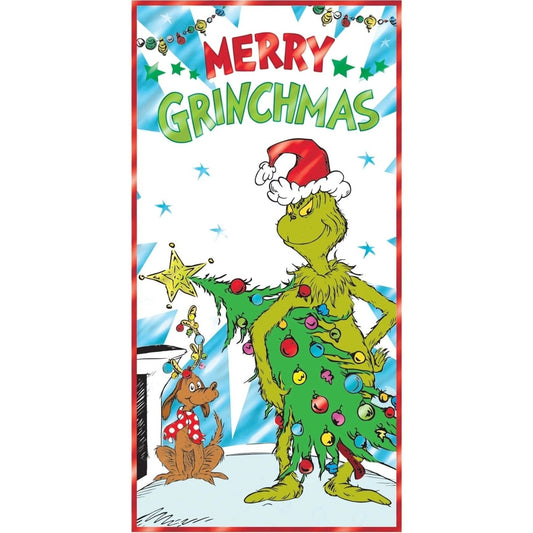 Merry Grinchmas Door Decoration